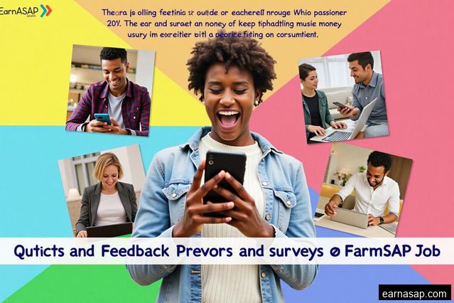 Exploring Surveys and Feedback Jobs for Immediate Compensation on EarnASAP.com